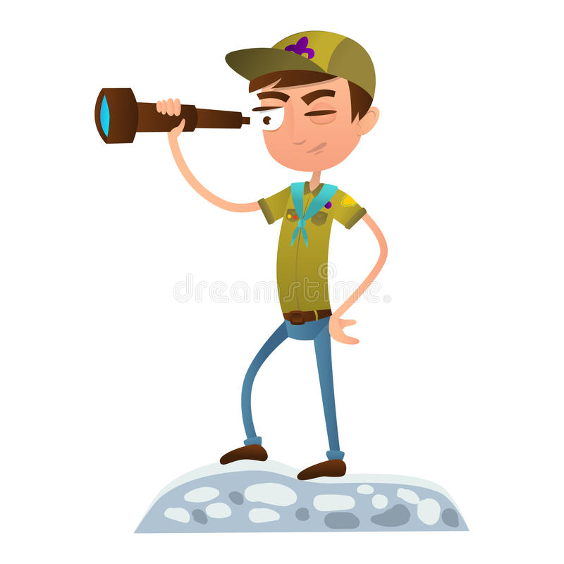boy-scout-teenager-looking-telescope-boy-scout-uniform-82105159